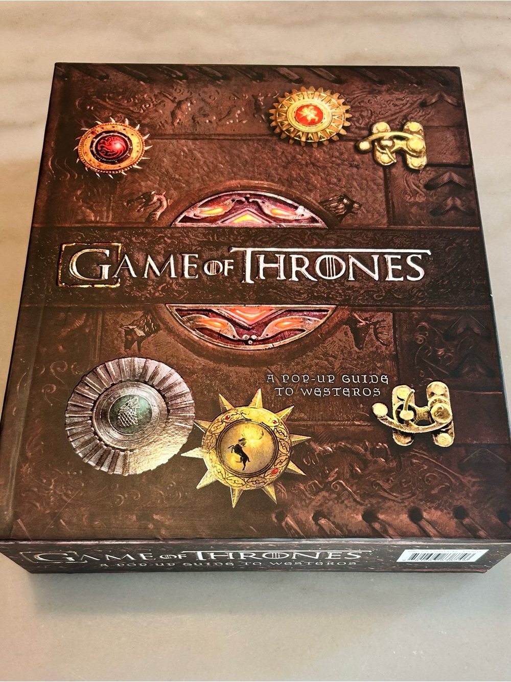 Game of Thrones Pop Up Guide to Westeros 3D Book Matthew Reinhart